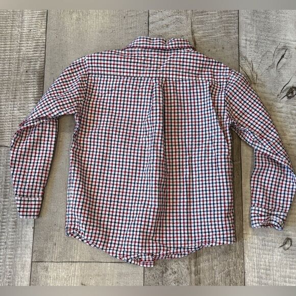 Janie & Jack Boys Long Sleeve Button Down Shirt - Picture 3 of 3